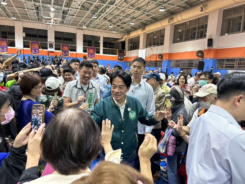 賴清德：民進黨國會過半 &nbsp;讓台灣更安全