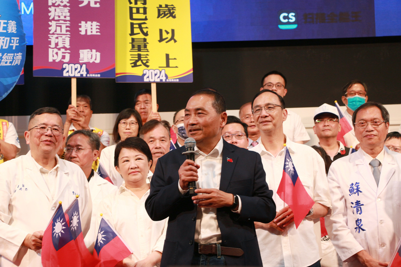 出席醫事後援會 侯友宜：這次是戰爭與和平選舉
