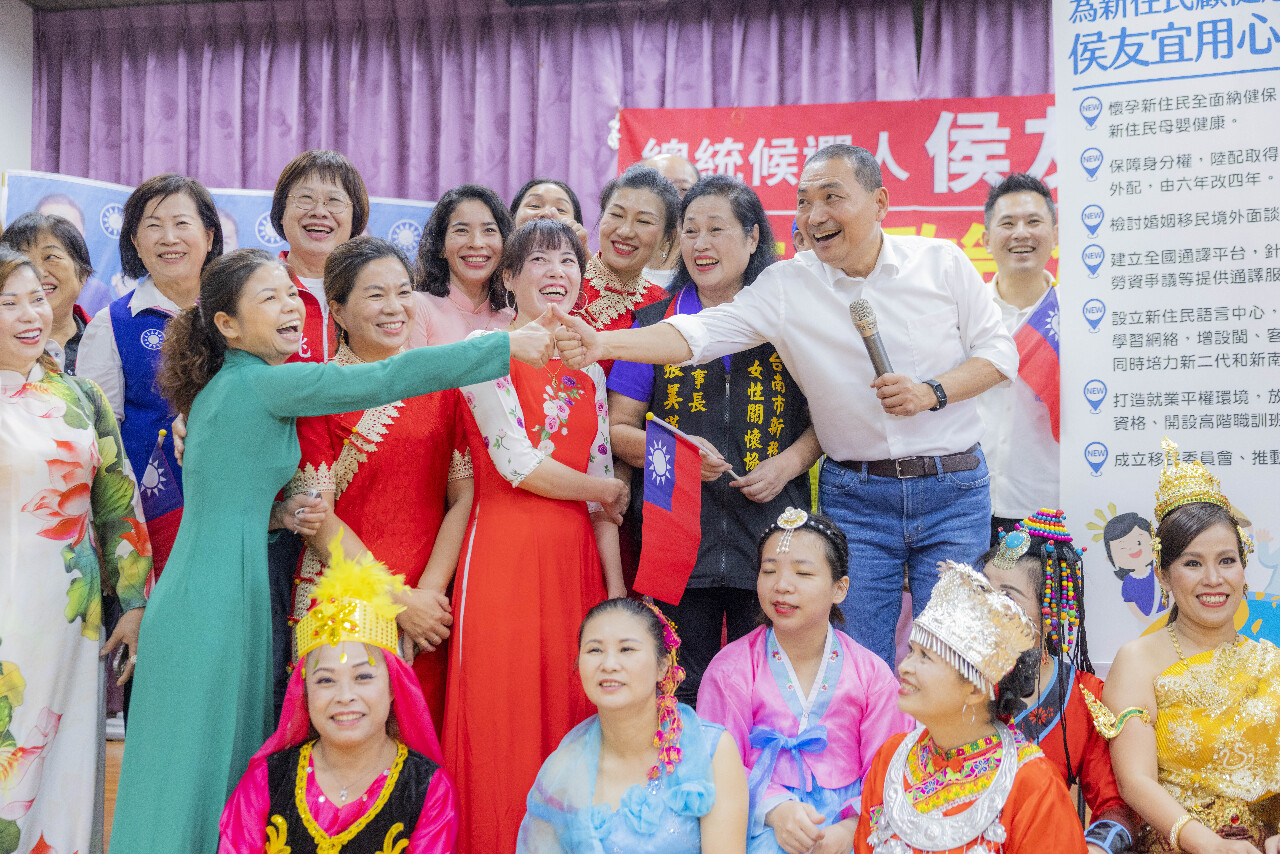 侯友宜拋新住民政策 陸配取得身分證改為4年