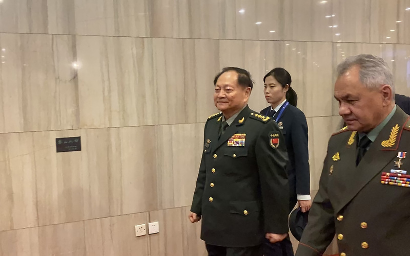 10天內兩度會談 俄防長會晤中共軍委副主席張又俠