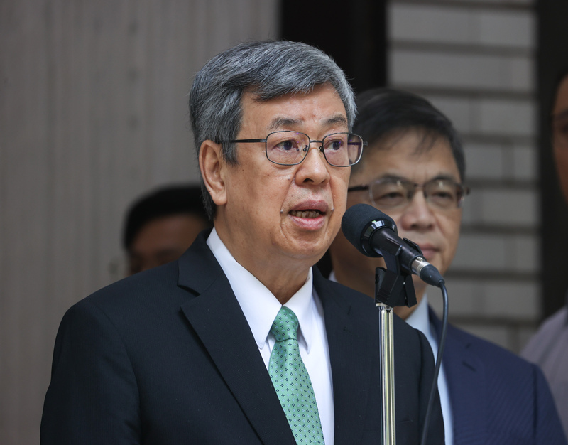 全年無休守護海洋  陳建仁登新竹艦慰勉同仁