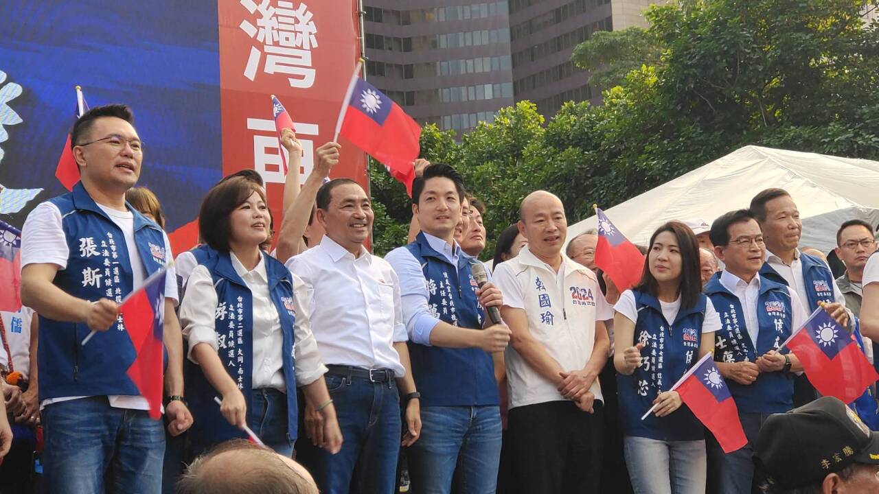 北市競總成立黨內大咖站台 侯友宜：總統最大責任是避戰