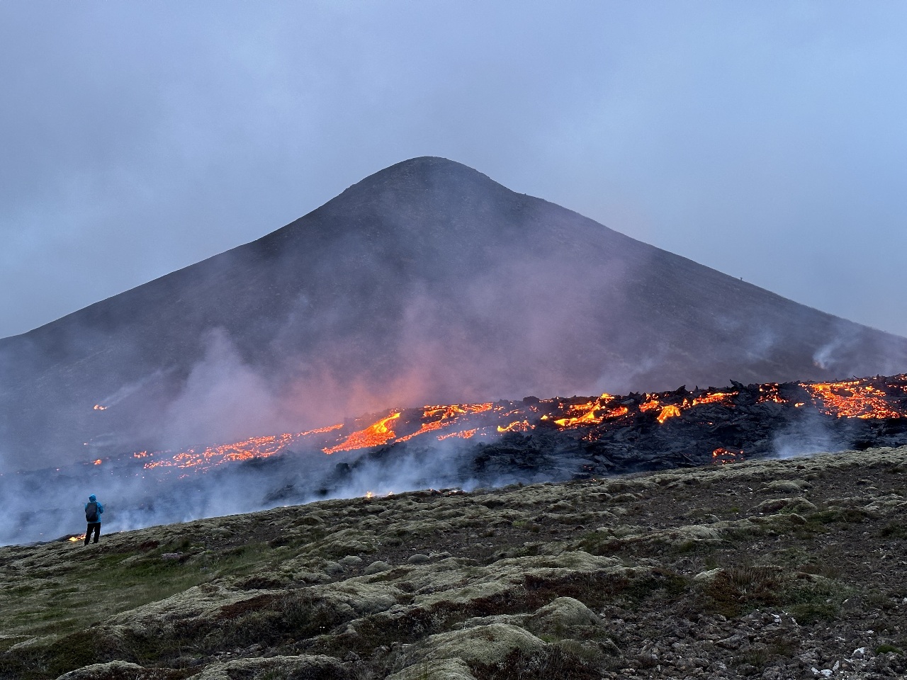 冰島西南部火山爆發 去年12月以來第6次