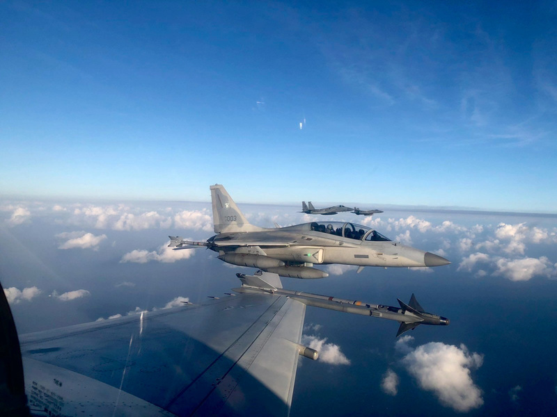菲美南海與近台灣處聯合海空巡邏 &nbsp;強化區域安全