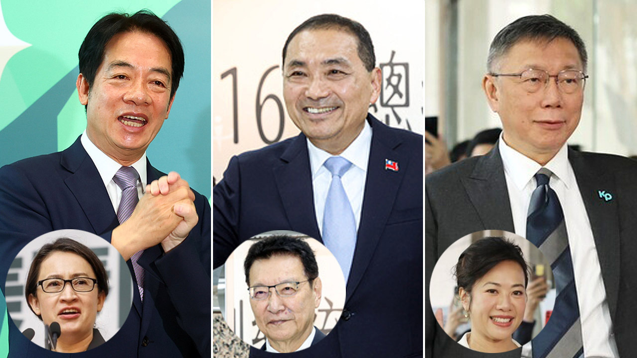 彭博：台灣2024大選三足鼎立 以親美、親中劃清戰線