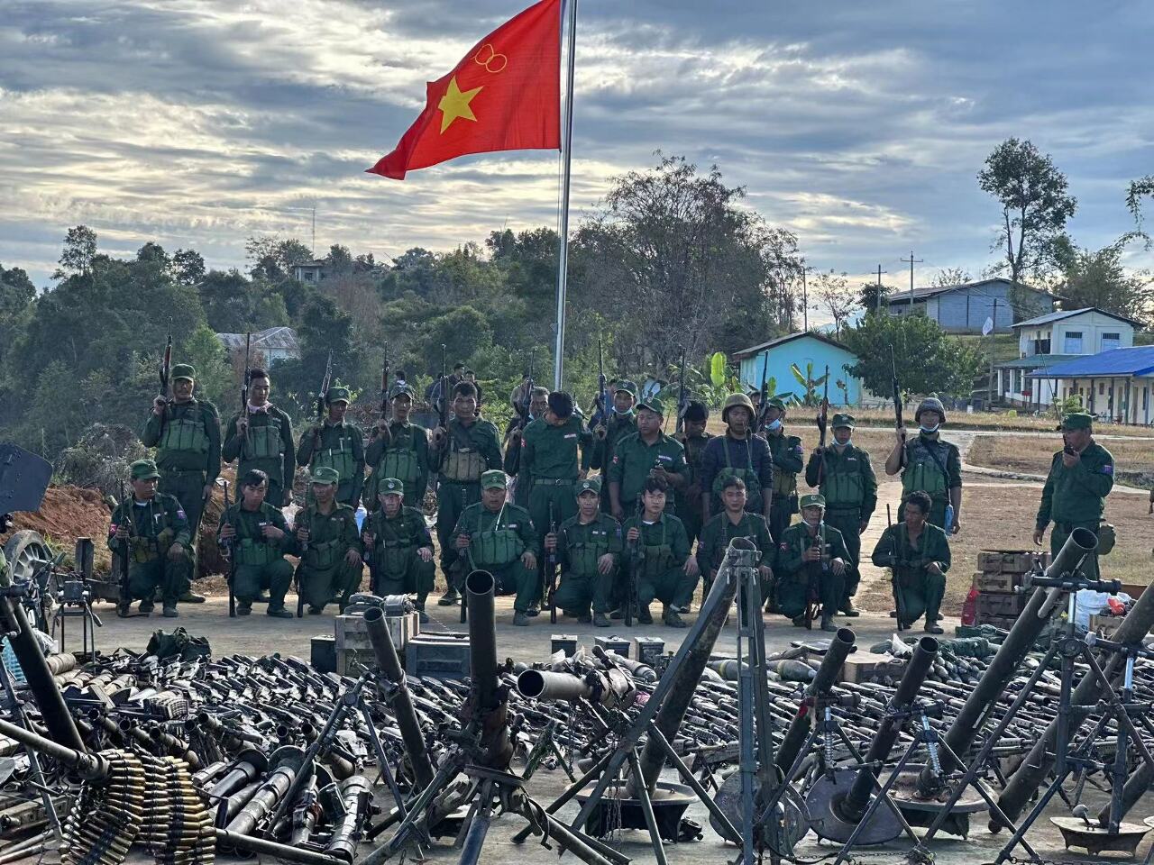 緬甸軍政府與少數民族武裝組織 同稱控制地區軍事總部