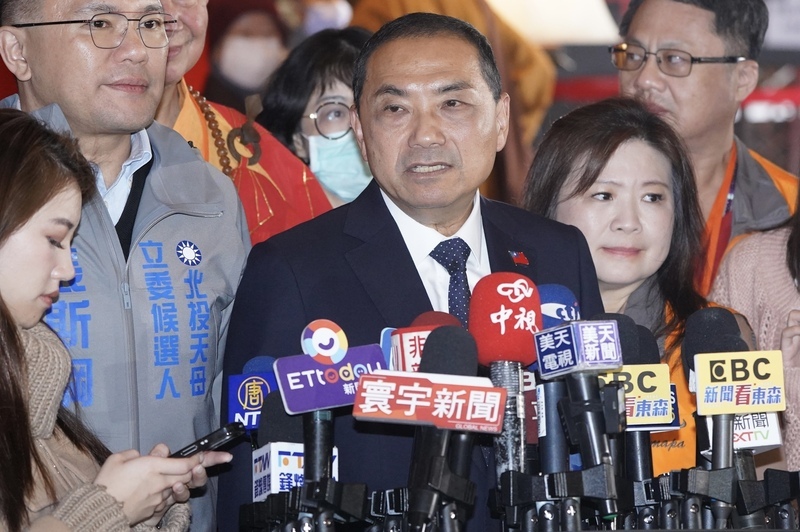 拚政黨輪替 侯友宜喊話：國家安全、社會安定、人民安心