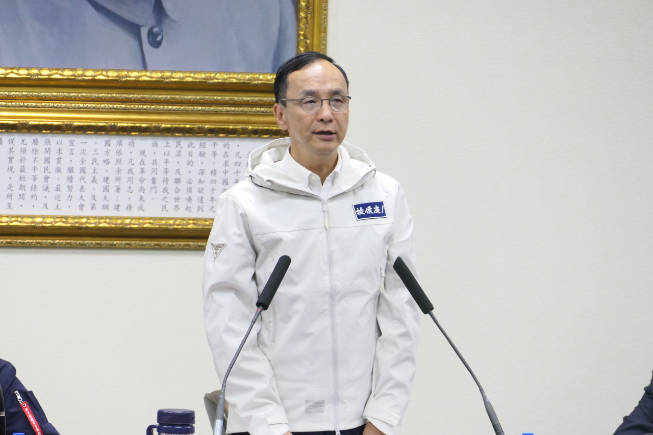 朱立倫：中常會將移師高雄、嘉義、台南舉行 展現翻轉台灣的決心