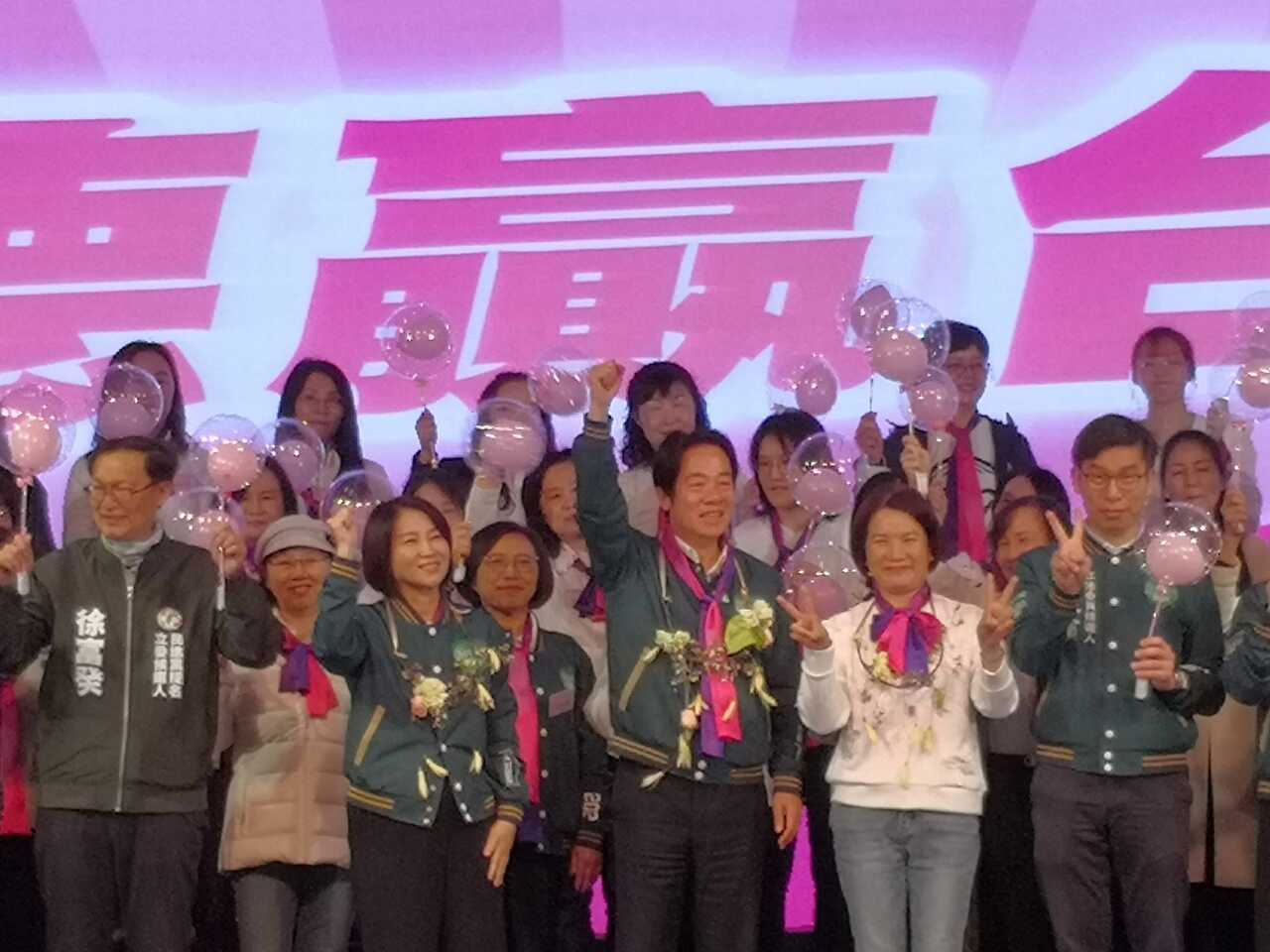 賴清德赴屏東造勢 若當選將肩負保衛國家四使命