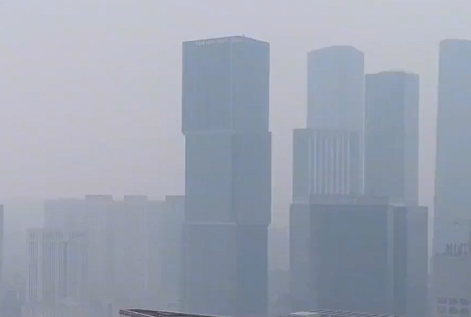 中國霾害來襲 28日全台空品亮橘燈