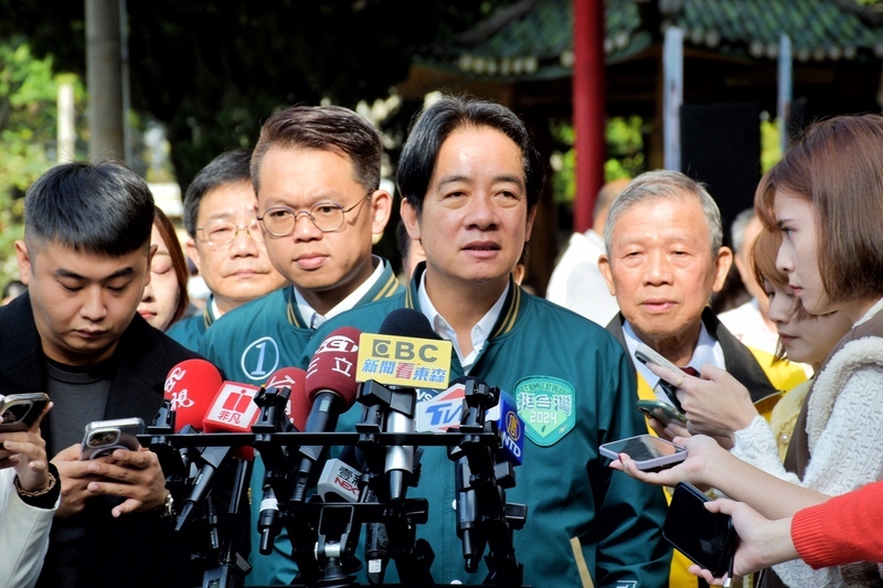 賴清德：台灣走向世界愈開闊 香港鎖入中國愈走愈窄
