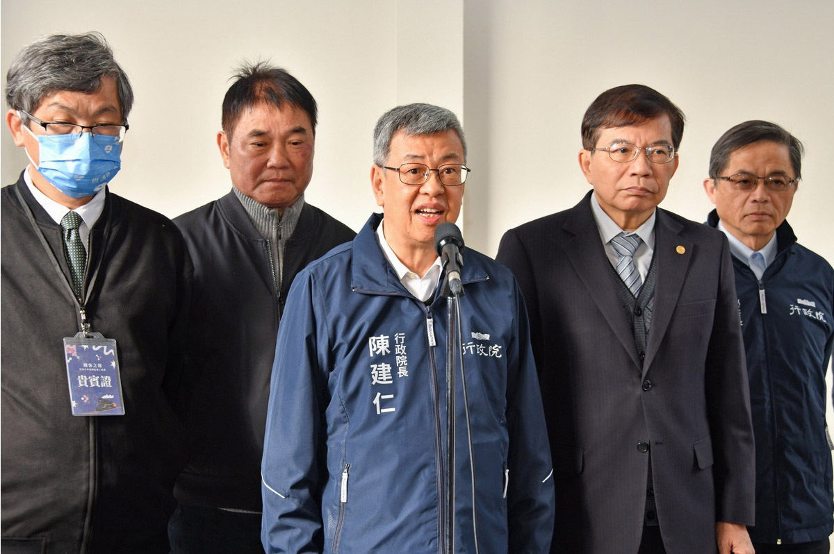 高端疫苗合約 陳揆：惡意炒作 影響民眾認知