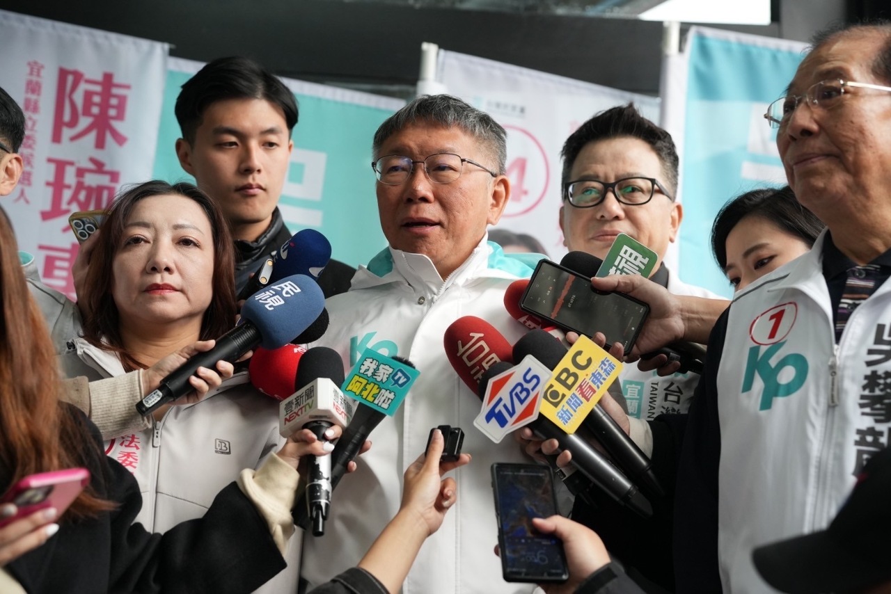 柯文哲：兩岸關係台灣自主優先 一開始就相信別人太危險