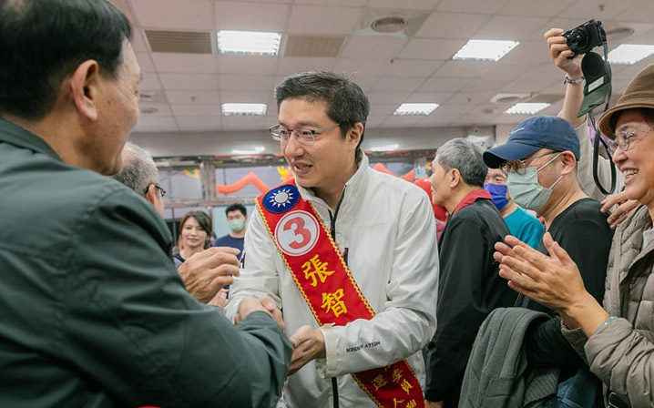 新北中和區立委上演王子復仇 張智倫拿下勝利