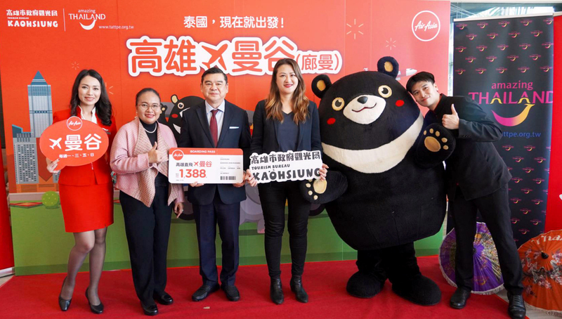 提升觀光旅遊量能 泰亞航增高雄-曼谷航線