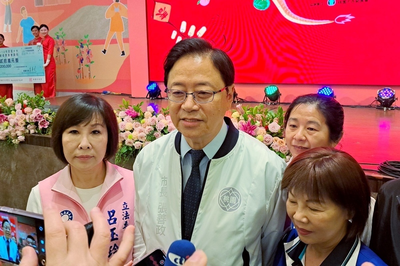 車禍隔日行程照常 張善政：皮肉傷感謝市民關心