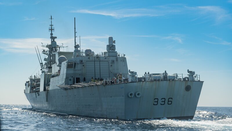 加拿大軍艦通過台海 外交部：民主盟友挺和平現狀