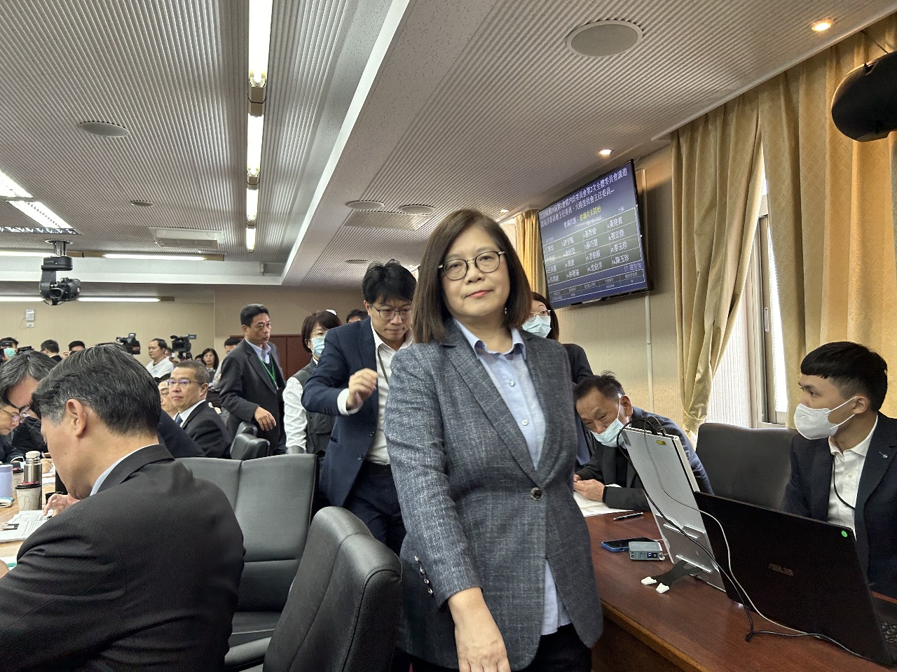 赴立院專報中國快艇翻覆案 管碧玲：專案籌補密錄器建置錄影設備