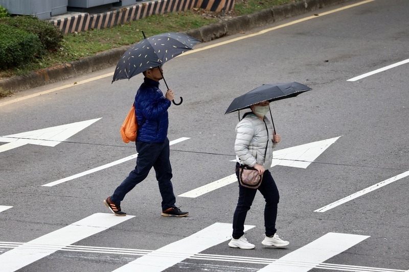 東北季風影響    5日下雨愈晚愈大  7日起低溫15度