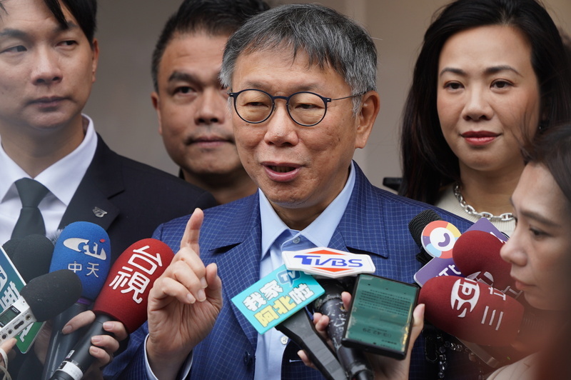 不反對馬英九訪中 柯文哲：有些事還是要有人做