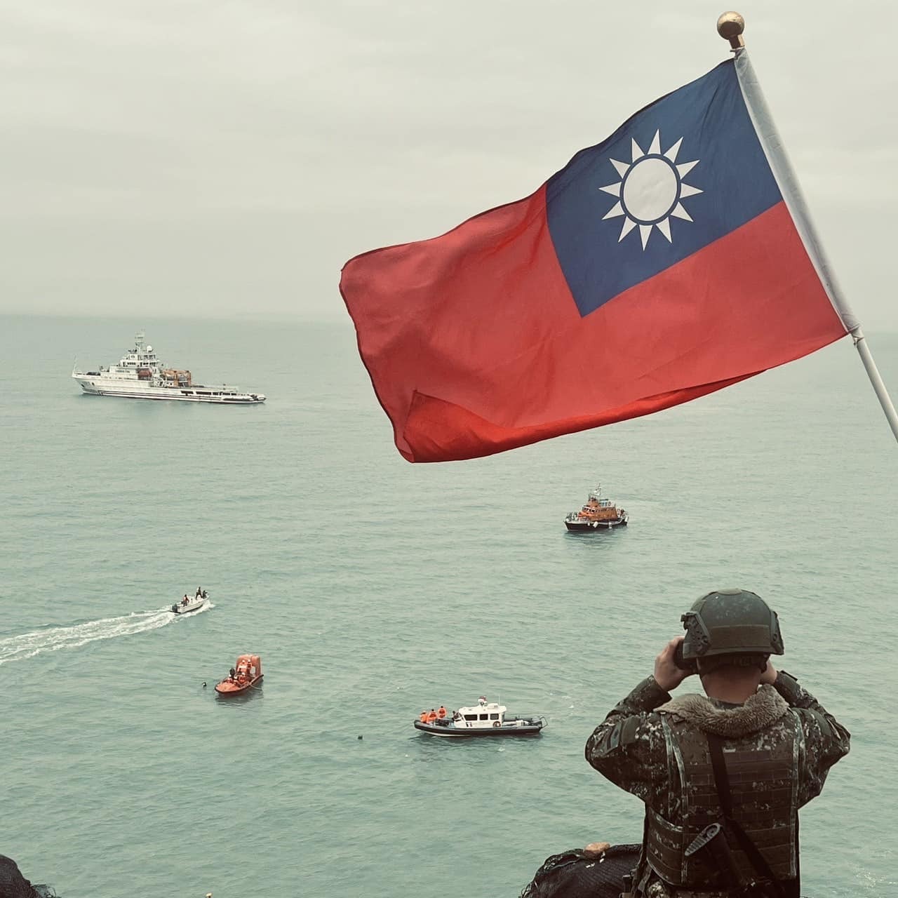 軍方：人道救援陸漁船 金門禁限制水域充分控制中