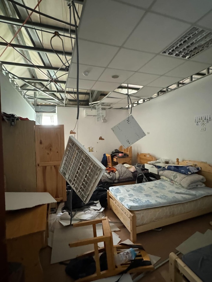 花蓮強震／不能住人了！凱歌園少年中途之家滿目瘡痍