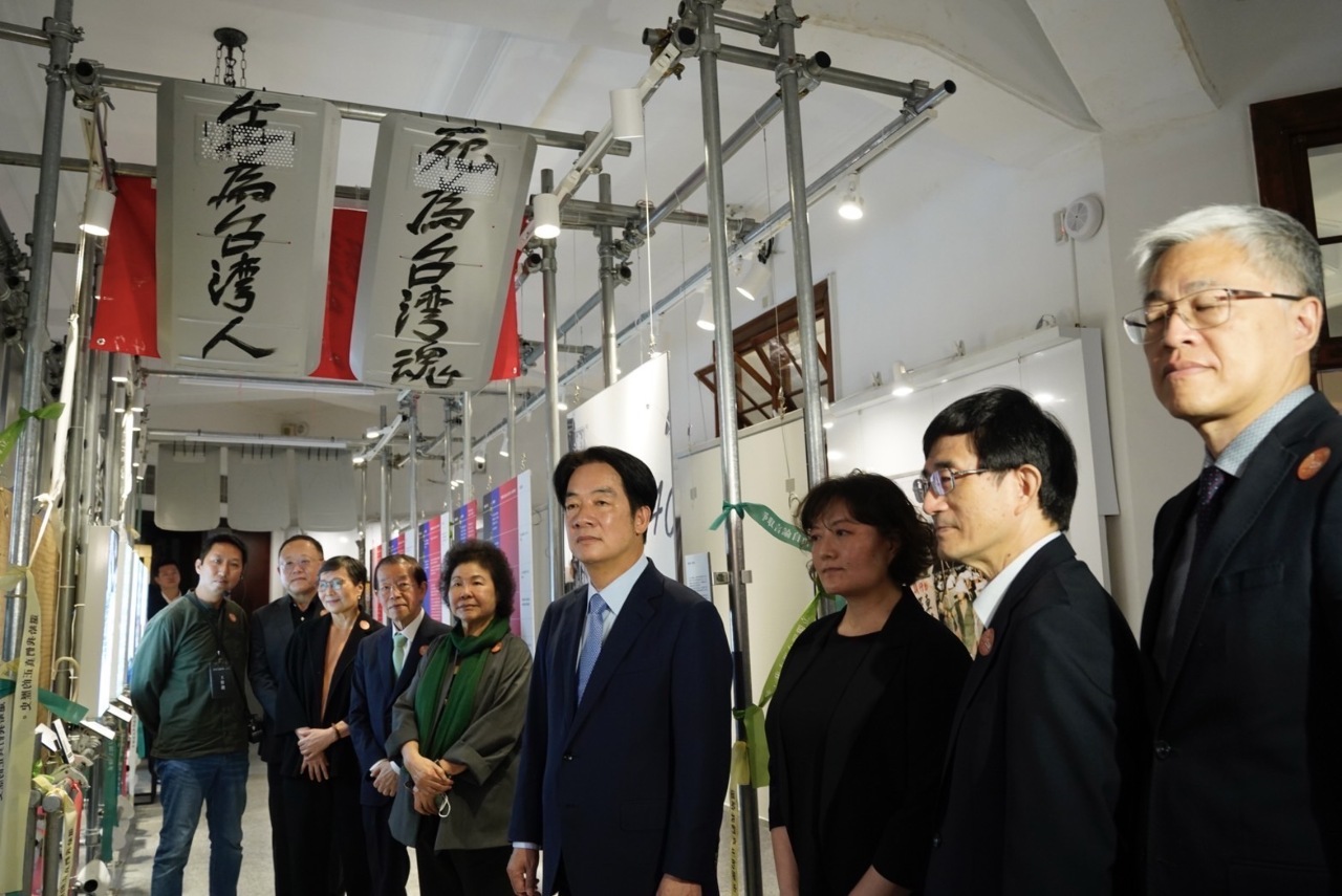 賴清德出席「鄭南榕特展」 宣示堅持守護台灣主權