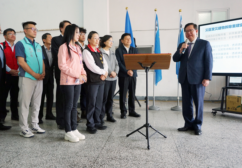 花蓮強震／災後重建  鄭文燦：受災戶租金、拆除都會補貼