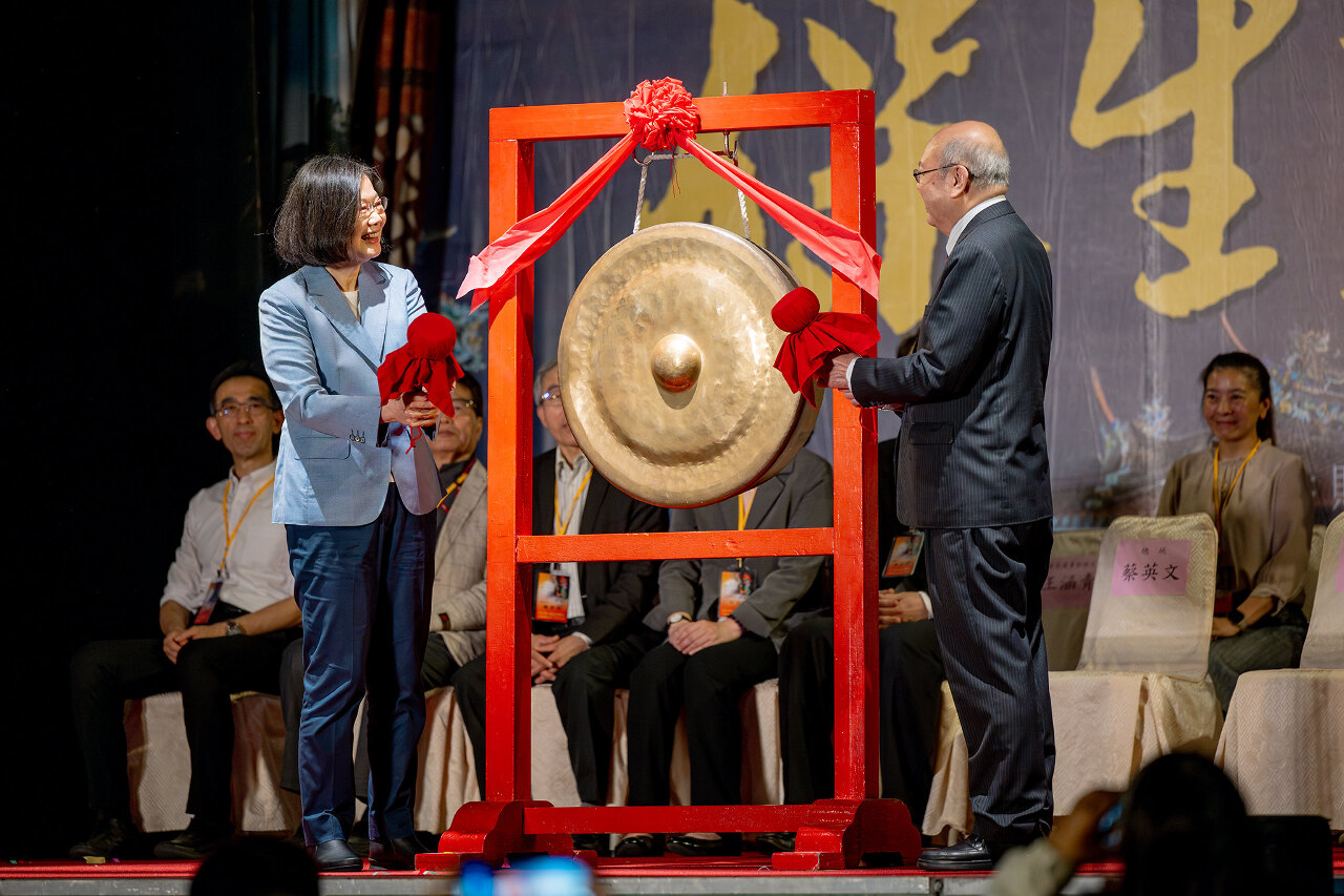 保生文化祭起跑 蔡總統：感受宗教結合藝術之美