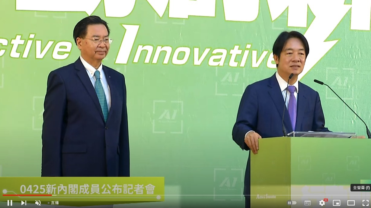 吳釗燮重回國安會秘書長 有助延續蔡英文穩定路線