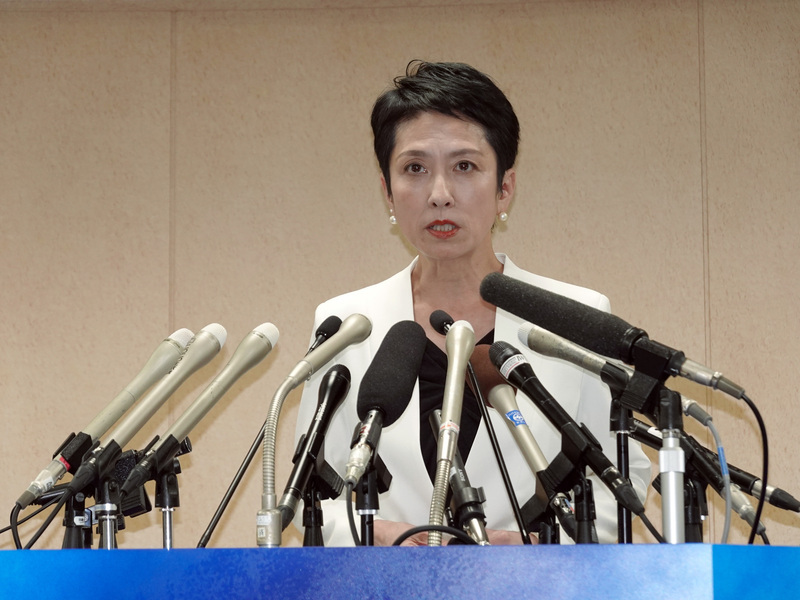 日本眾院大選開跑 東京都知事失利蓮舫表態不參選