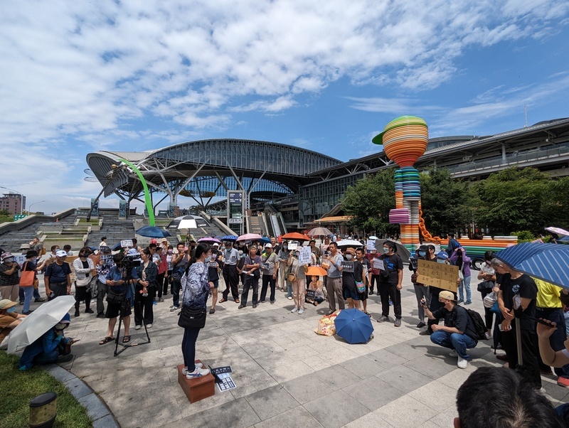 立院職權修法三讀&nbsp; 全台多縣市民眾聚集反對黑箱