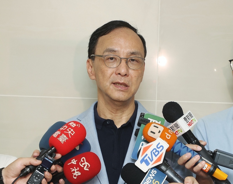 傳明年黨主席選舉各方爭搶  朱立倫：無風起浪