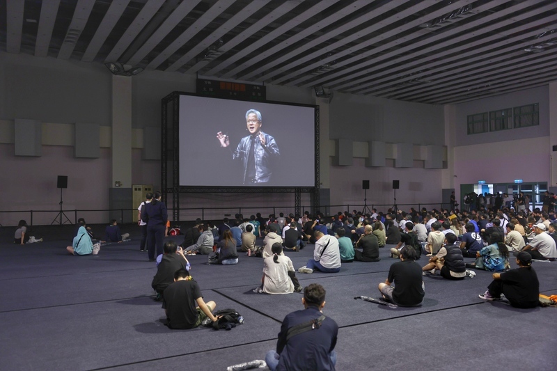 獨家／黃仁勳演講壓軸送給台灣一封情書影片  李欣芸操刀配樂