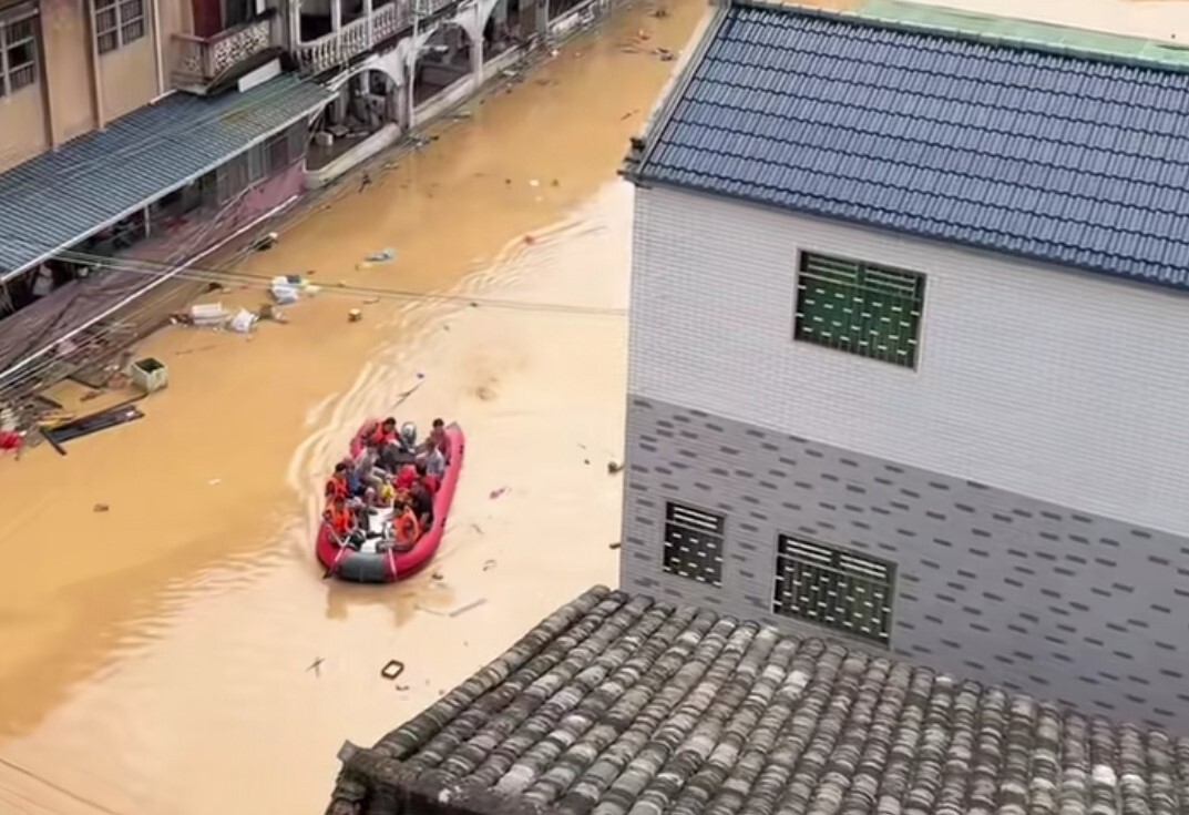 豪雨洪水襲擊 中國7月災損較去年將近翻倍