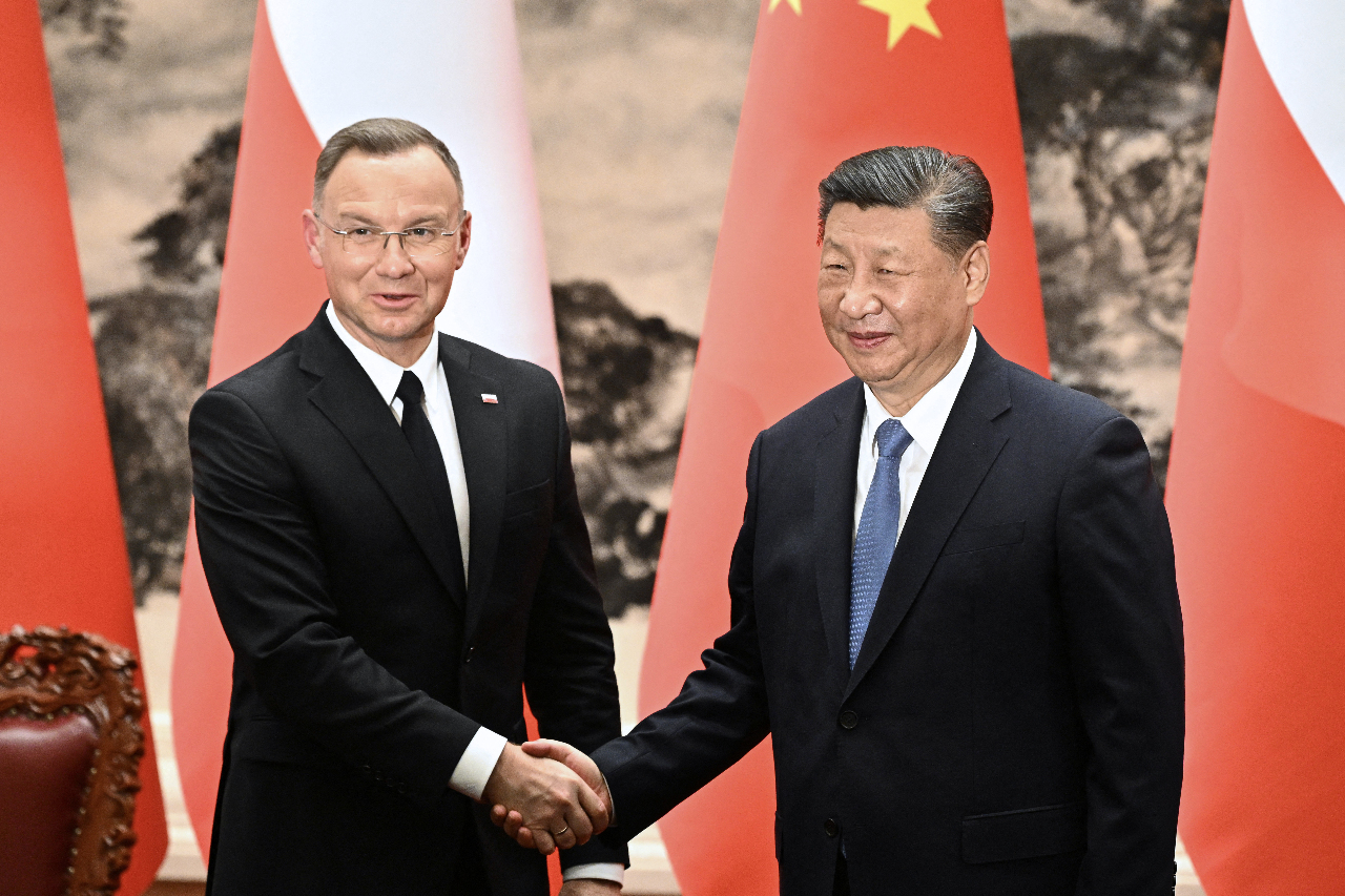 會波蘭總統 習近平：反對藉中俄貿易抹黑中國