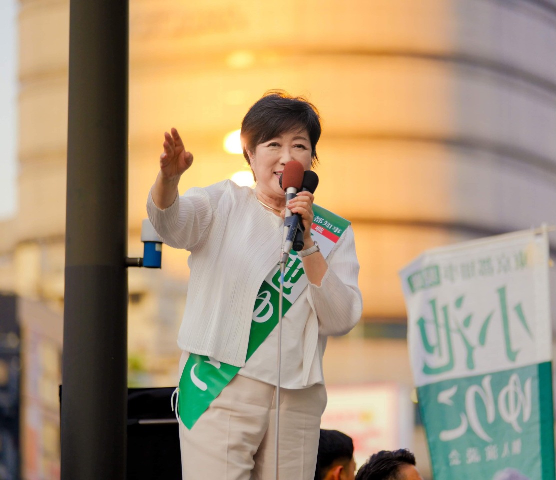 東京都知事選舉登場 小池百合子是否連任被視為對岸田考驗