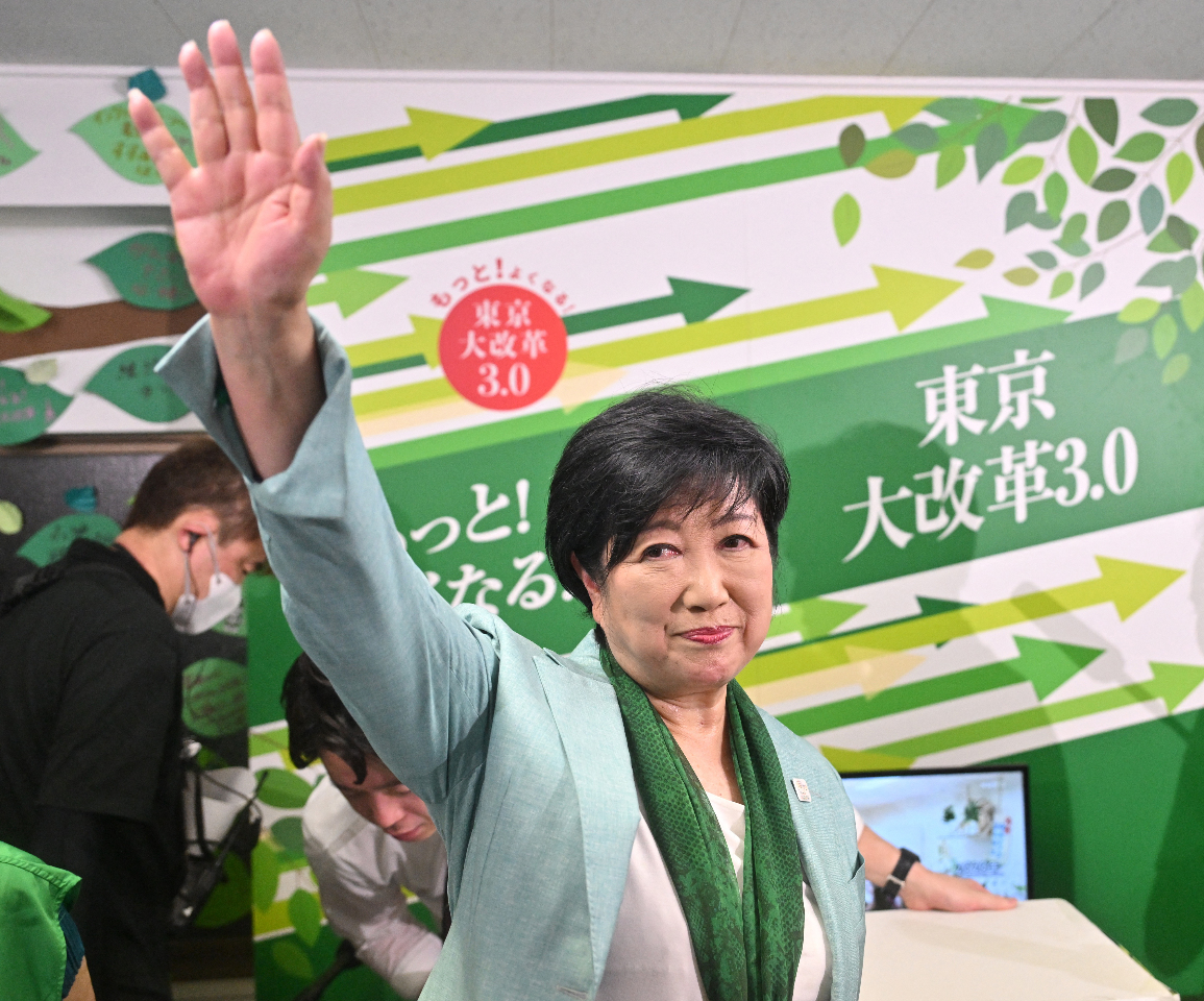 小池順利連任 學者：不代表民眾對自民黨恢復信心
