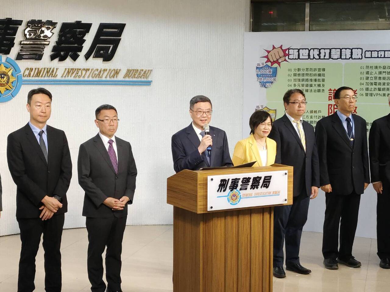打詐掃黑肅貪反毒不停歇 卓榮泰：台灣不是歹徒可以囂張猖狂的地方