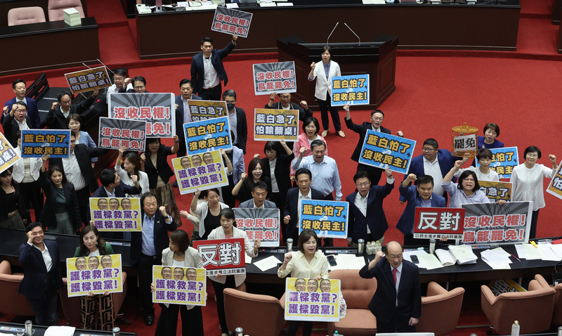 選罷法協商藍白接連離席 無法達成共識