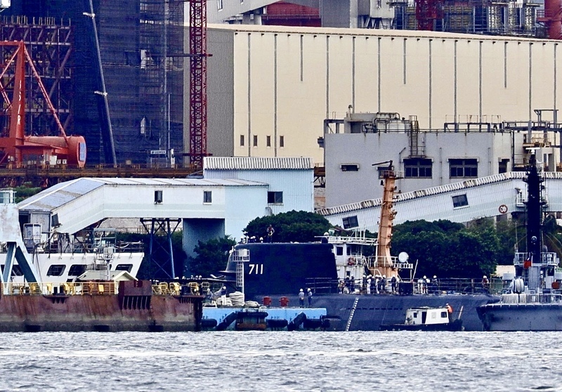 海鯤潛艦將出塢並持續泊港測試 尚未進入海上測試
