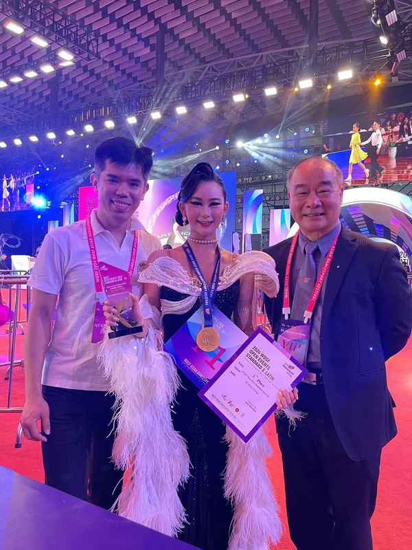 亞洲體育舞蹈節 台灣王儀珊擊敗多名中國選手摘金