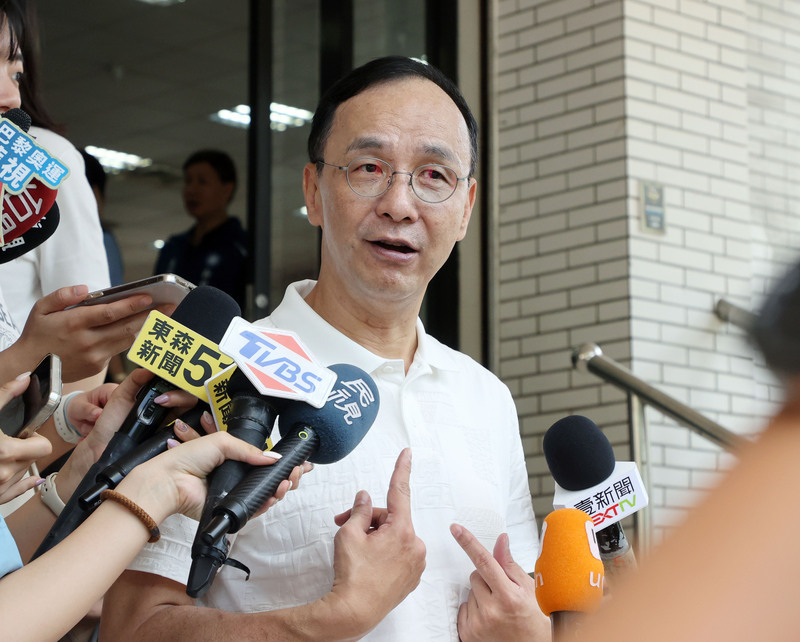 是否對顏寬恒祭黨紀 朱立倫：依黨規及慣例處理 不需綠營指指點點