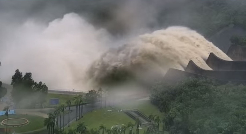颱風凱米強降雨挹注  全台水庫估進帳13.8億噸