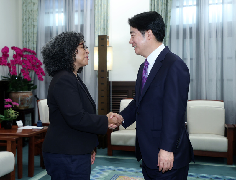 接見美眾議員訪團 總統：台灣會不卑不亢、維持現狀