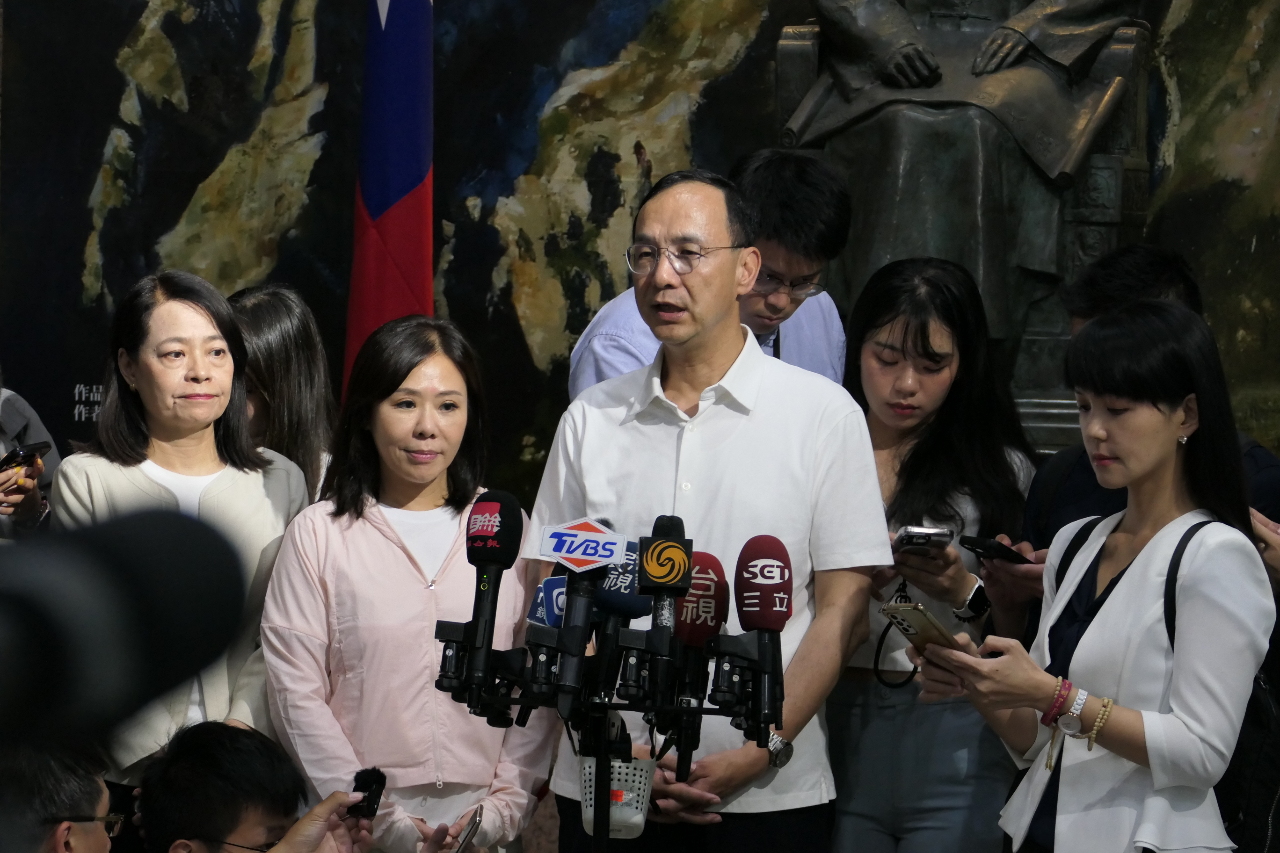 蕭旭岑要盧秀燕選黨魁備戰2028 朱立倫：干擾黨內團結