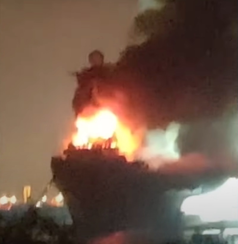 中國航艦明斯克號起火 毀損嚴重恐難修復