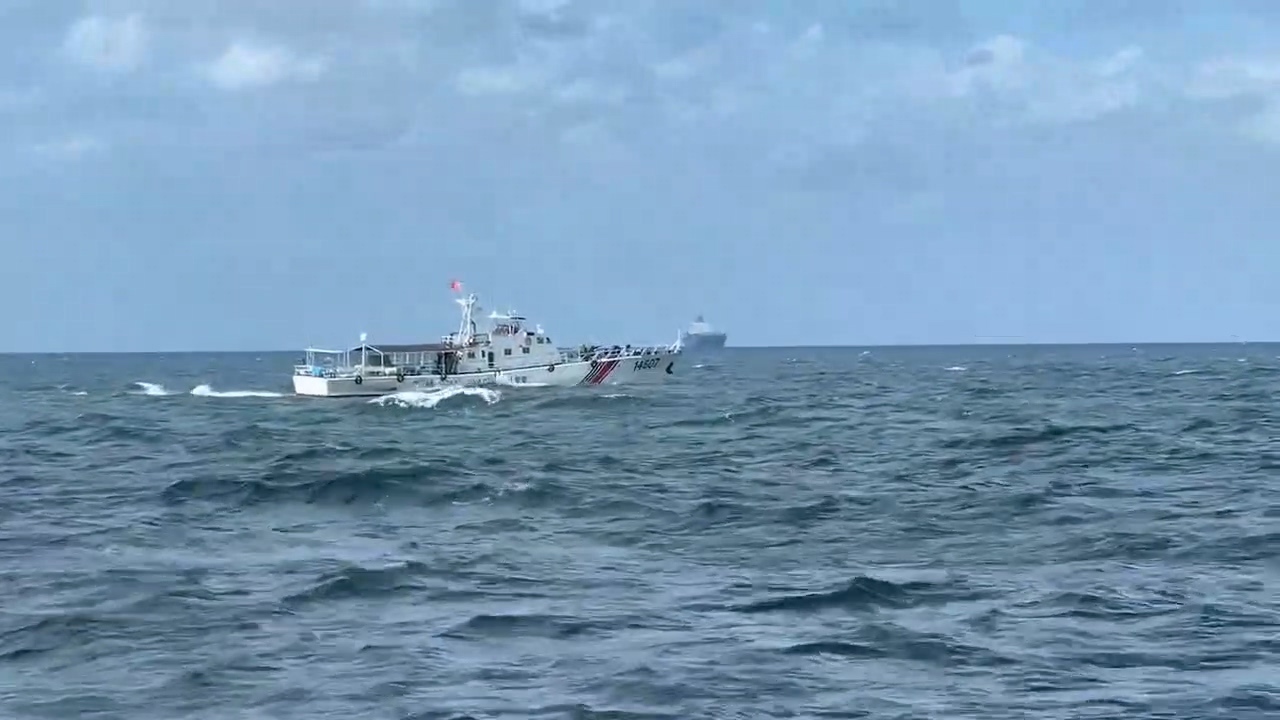 中國海警秋節前又襲擾 海巡署即時應對驅離(影音)