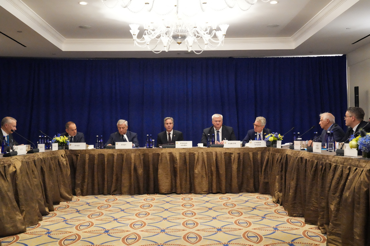 G7外長聯大場邊會晤 挺台參與國際、堅定支持烏克蘭