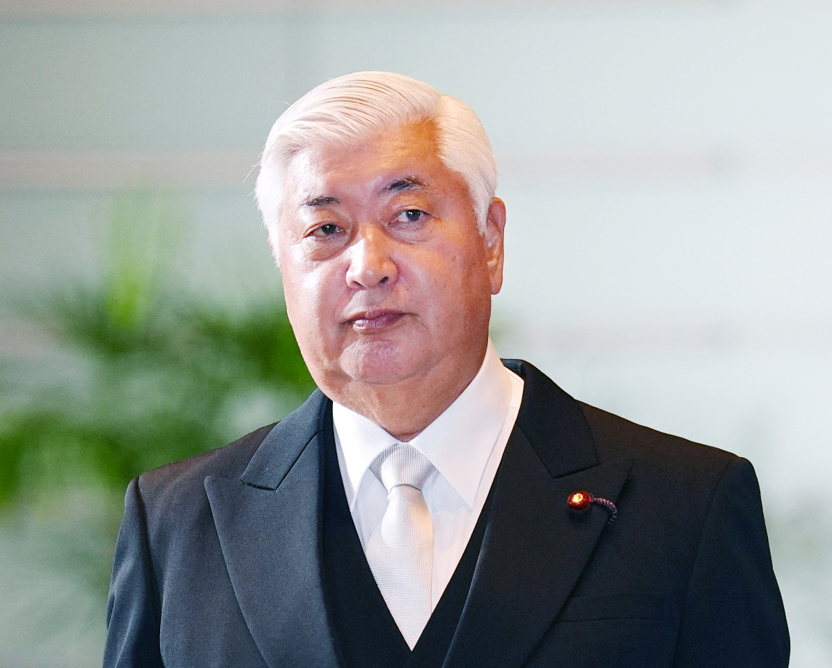 提防台灣有事 日本防相中谷元視察沖繩石垣